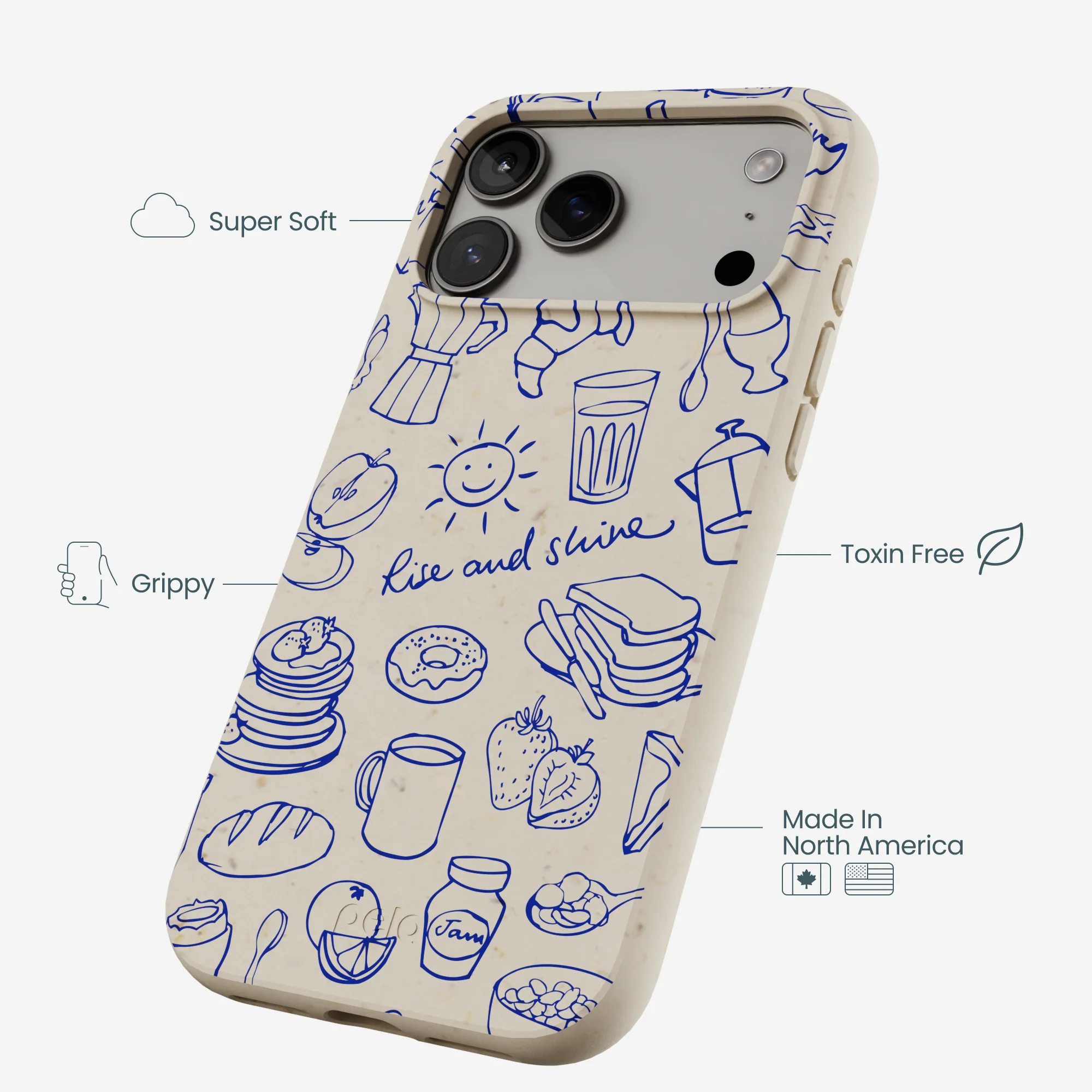 London Fog Rise and Shine iPhone 17 Pro Max Case - Image 4