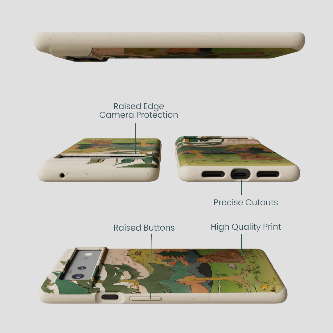 London Fog Rocky Bear Google Pixel 6 Case - Image 3