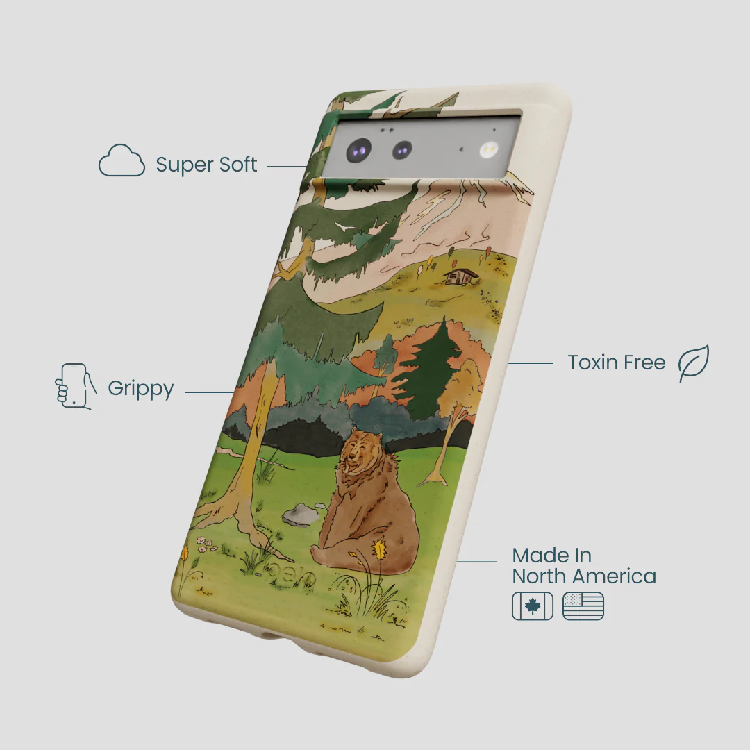 London Fog Rocky Bear Google Pixel 6 Case - Image 4