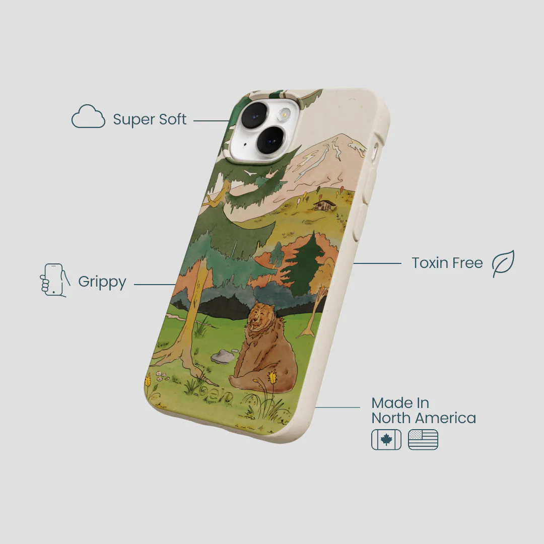 London Fog Rocky Bear iPhone 13 Mini Case - Image 4