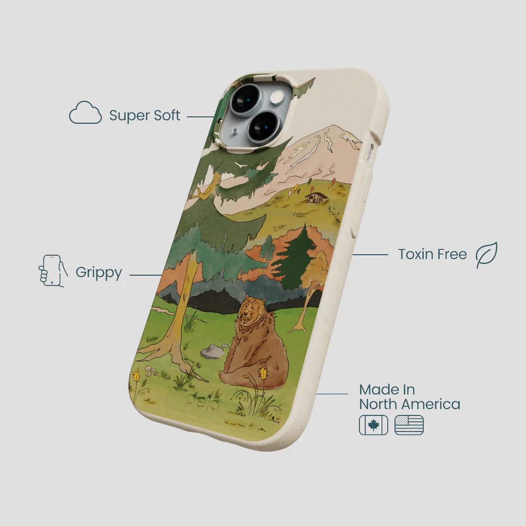 London Fog Rocky Bear iPhone 15 Case - Image 4