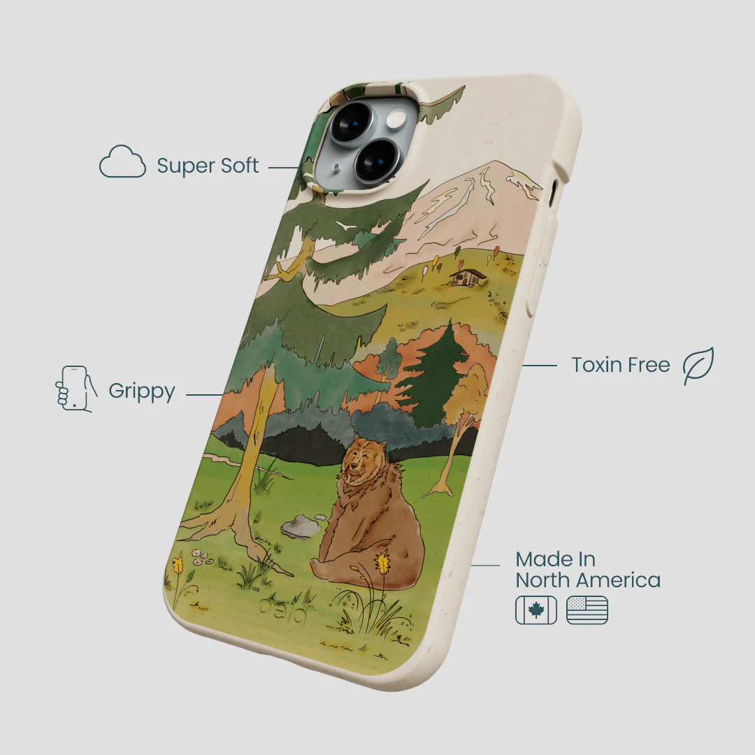 London Fog Rocky Bear iPhone 15 Plus Case - Image 4