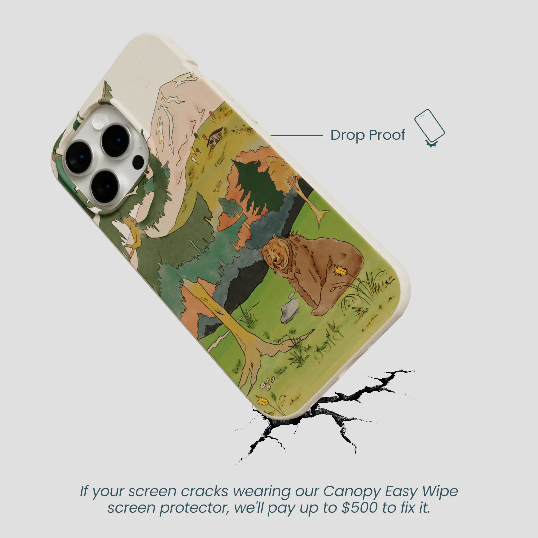 London Fog Rocky Bear iPhone 15 Pro Max Case - Image 5