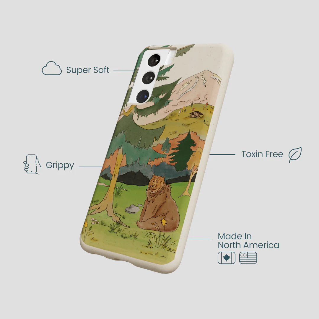 London Fog Rocky Bear Samsung Galaxy S22 Case - Image 4