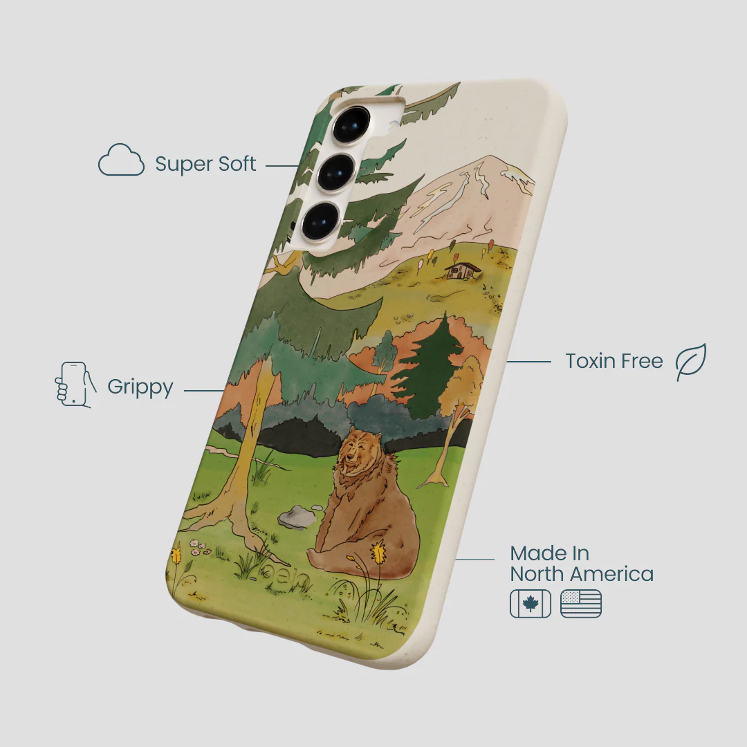 London Fog Rocky Bear Samsung Galaxy S24+(Plus) Case - Image 4