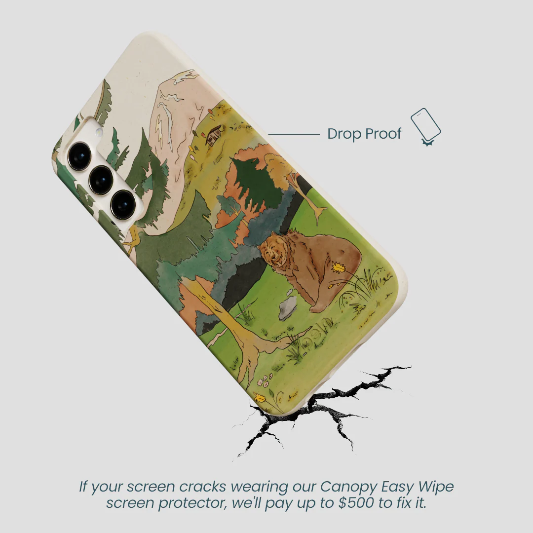 London Fog Rocky Bear Samsung Galaxy S24+(Plus) Case - Image 5