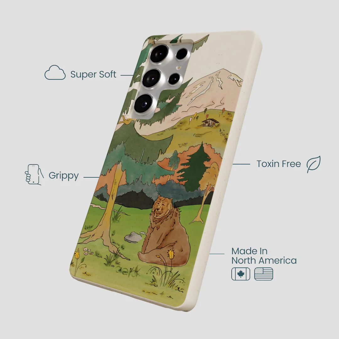 London Fog Rocky Bear Samsung Galaxy S25 Ultra Case - Image 4