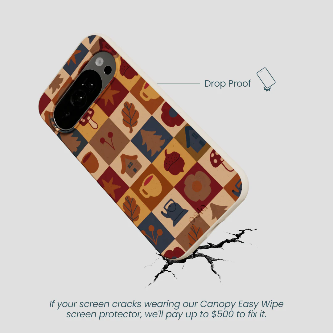 London Fog Rustic Grid Google Pixel 10/10 Pro Case - Image 5
