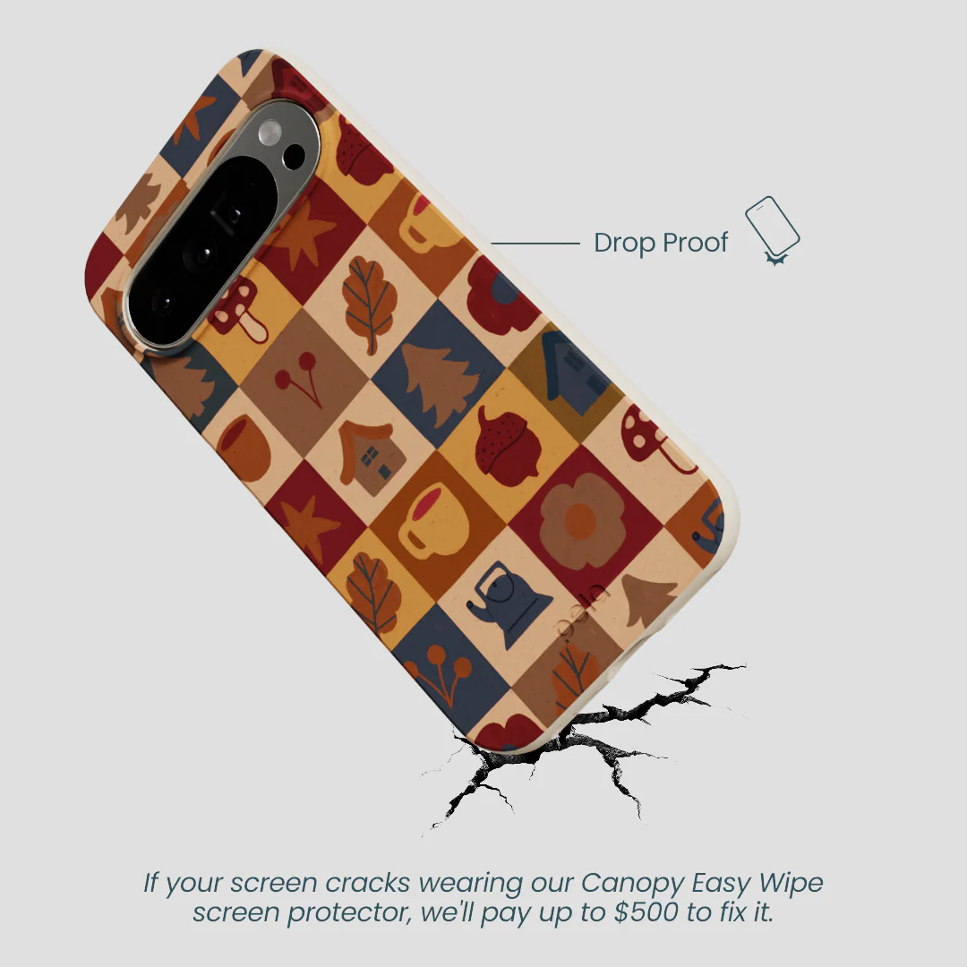 London Fog Rustic Grid Google Pixel 10 Pro XL Case - Image 5