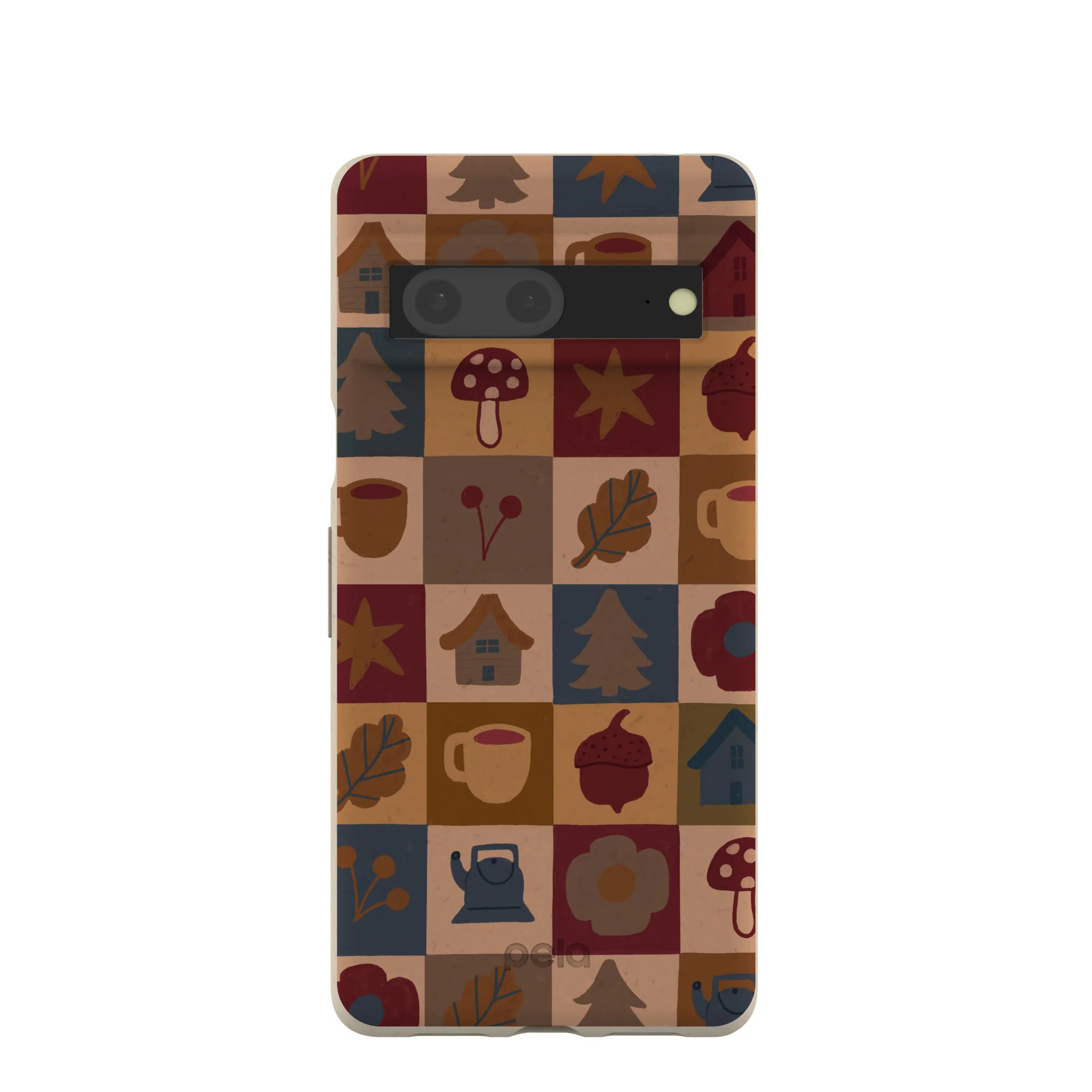 London Fog Rustic Grid Google Pixel 7 Case