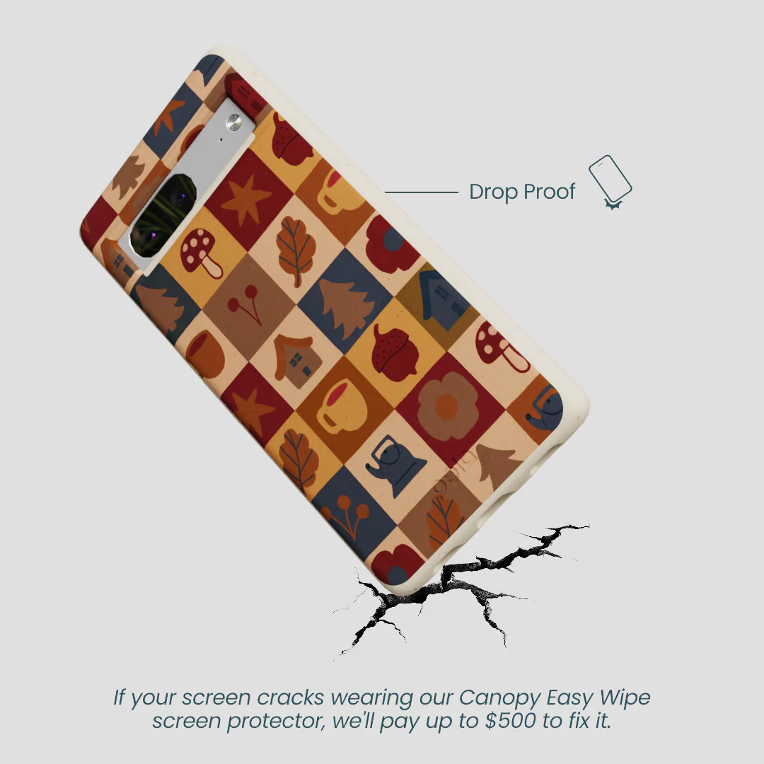 London Fog Rustic Grid Google Pixel 7 Case - Image 5