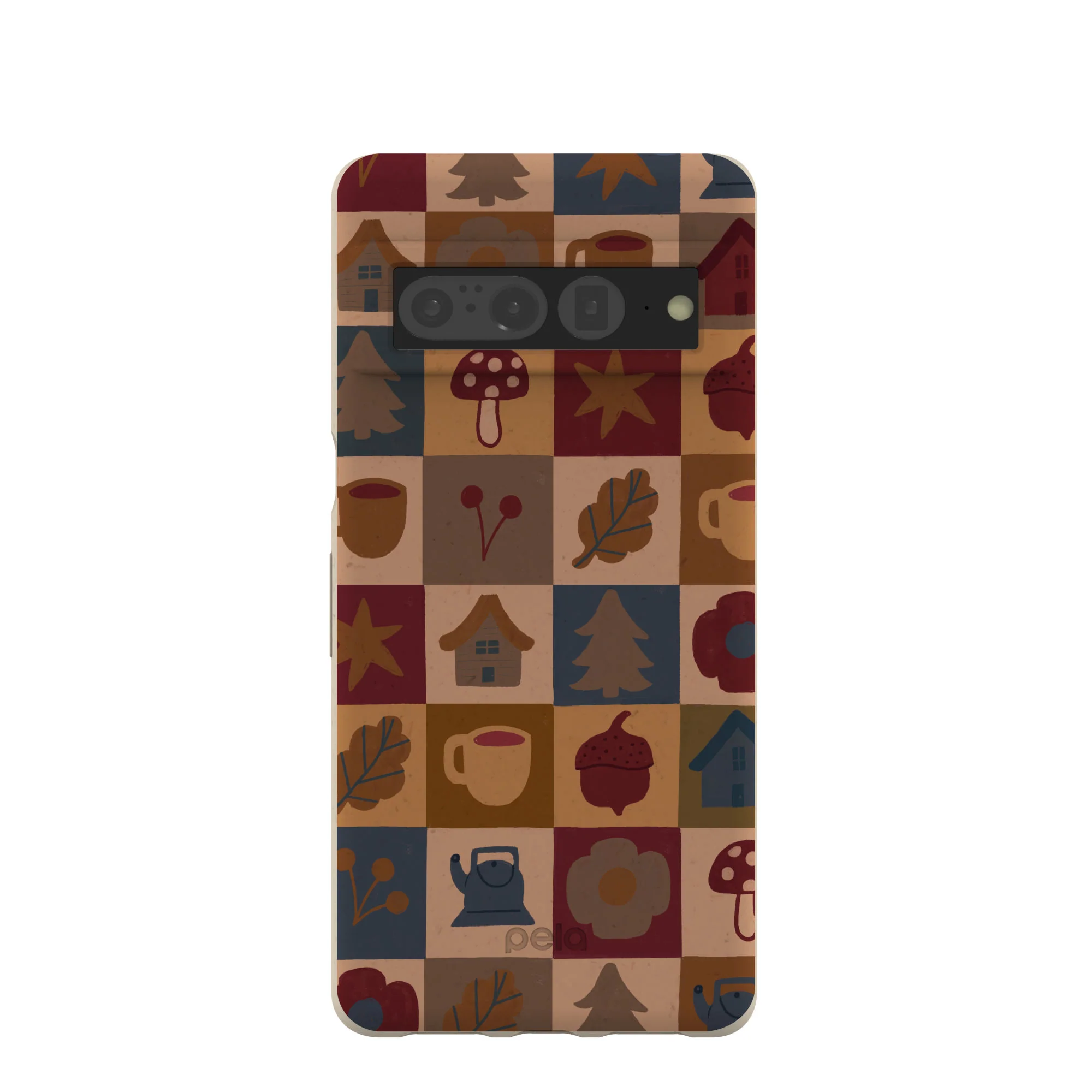 London Fog Rustic Grid Google Pixel 7 Pro Case