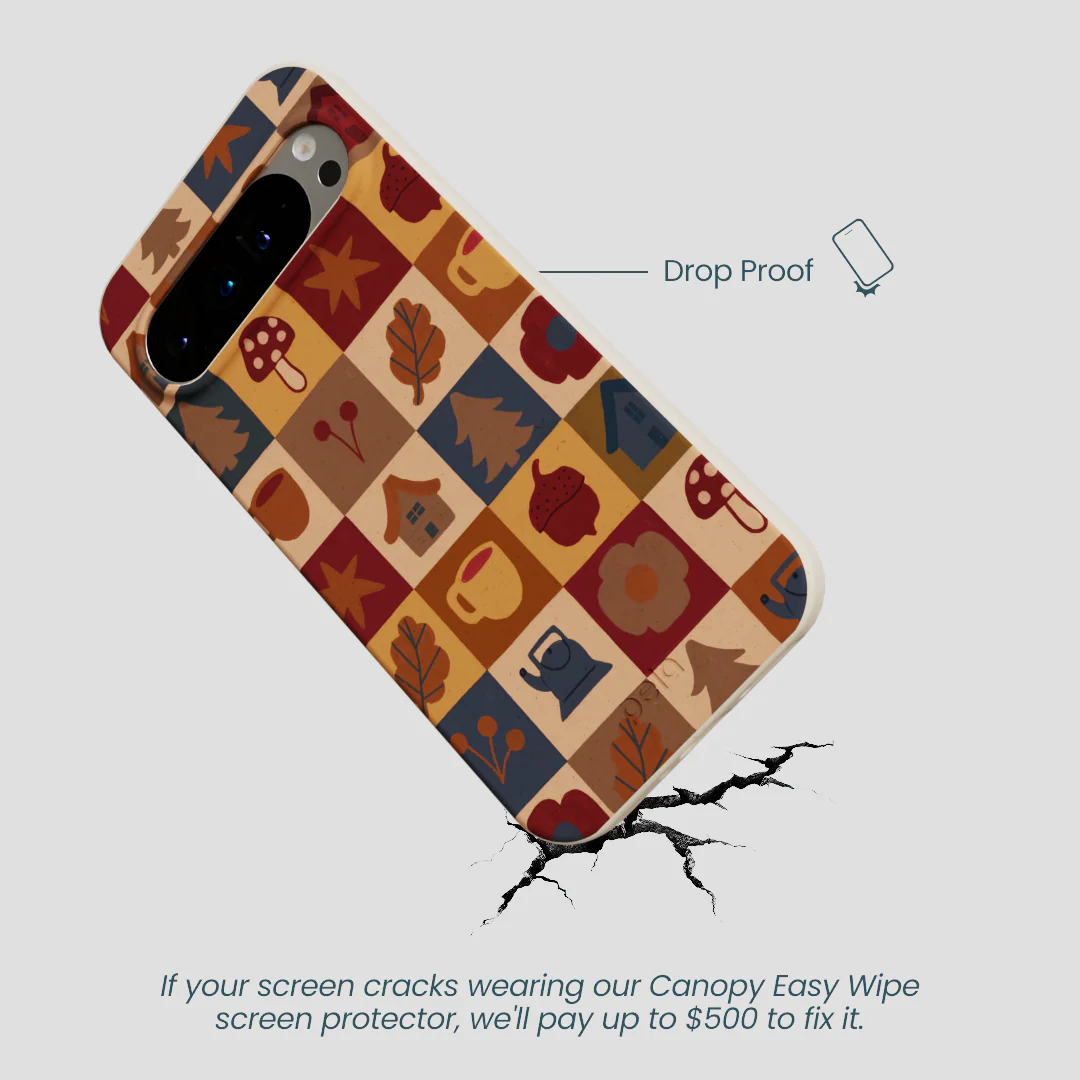 London Fog Rustic Grid Google Pixel 9 Pro XL Case - Image 5