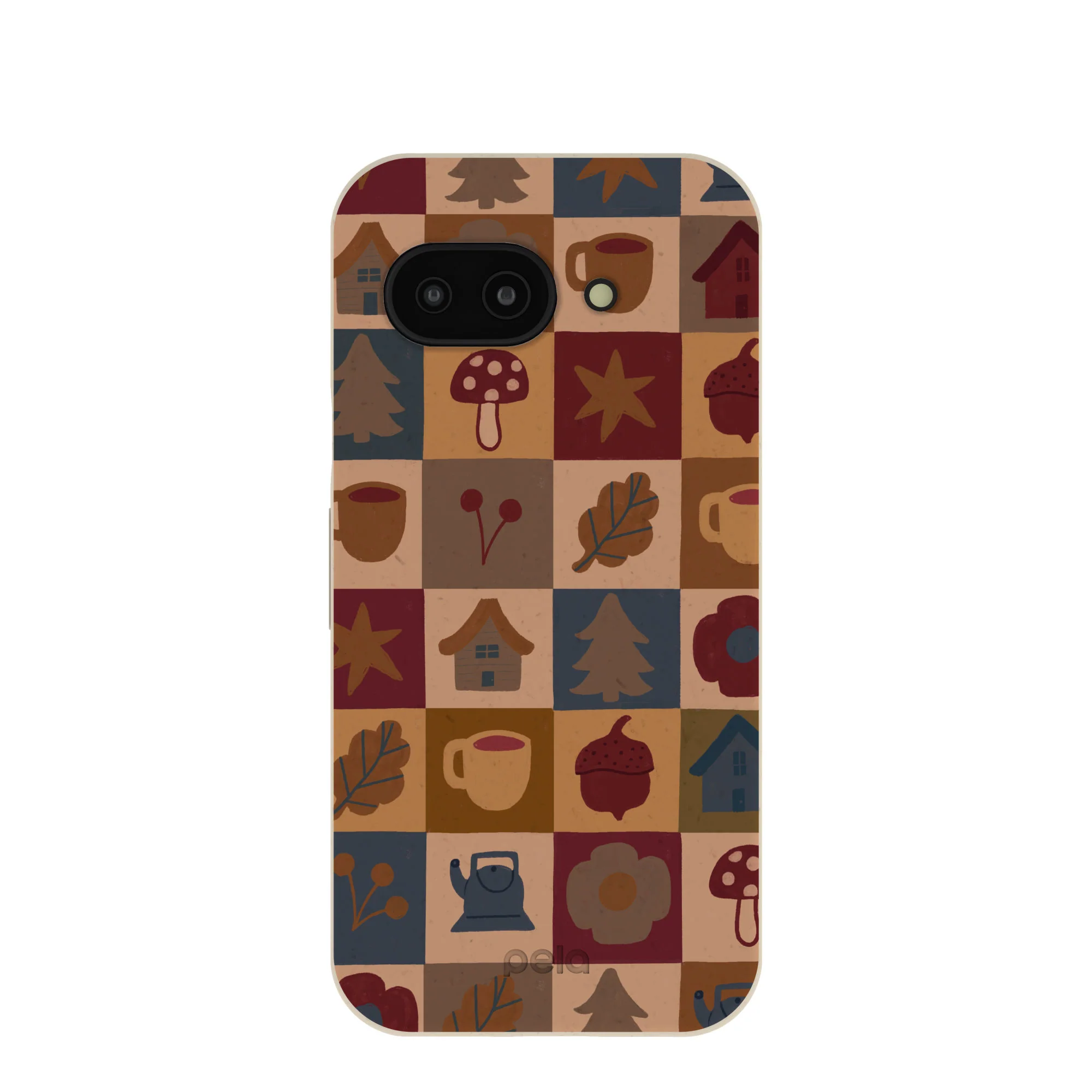 London Fog Rustic Grid Google Pixel 9a Case
