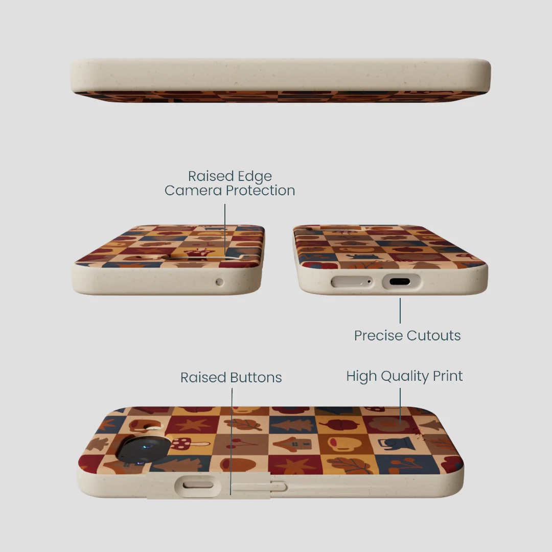 London Fog Rustic Grid Google Pixel 9a Case - Image 3