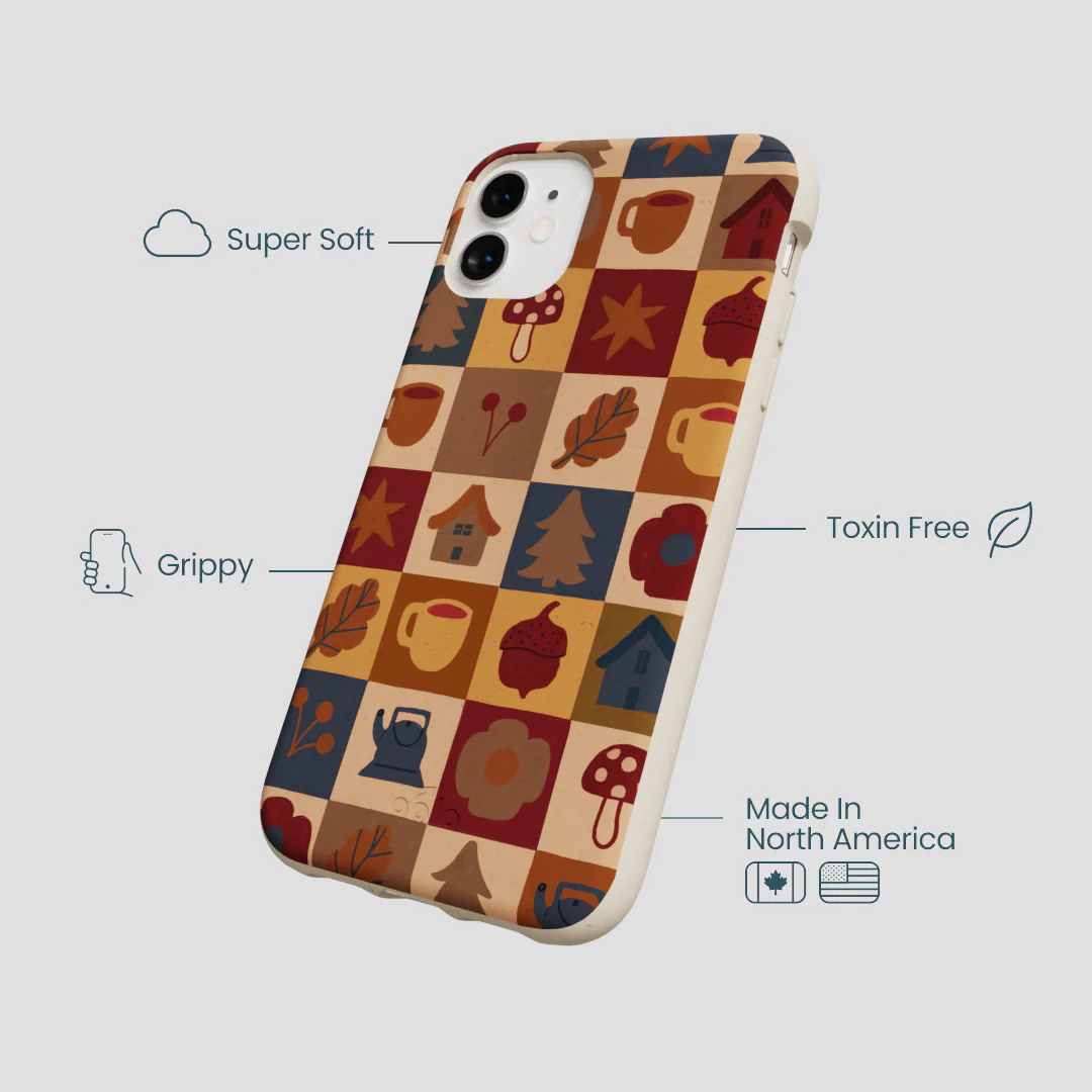 London Fog Rustic Grid iPhone 11 Case - Image 4