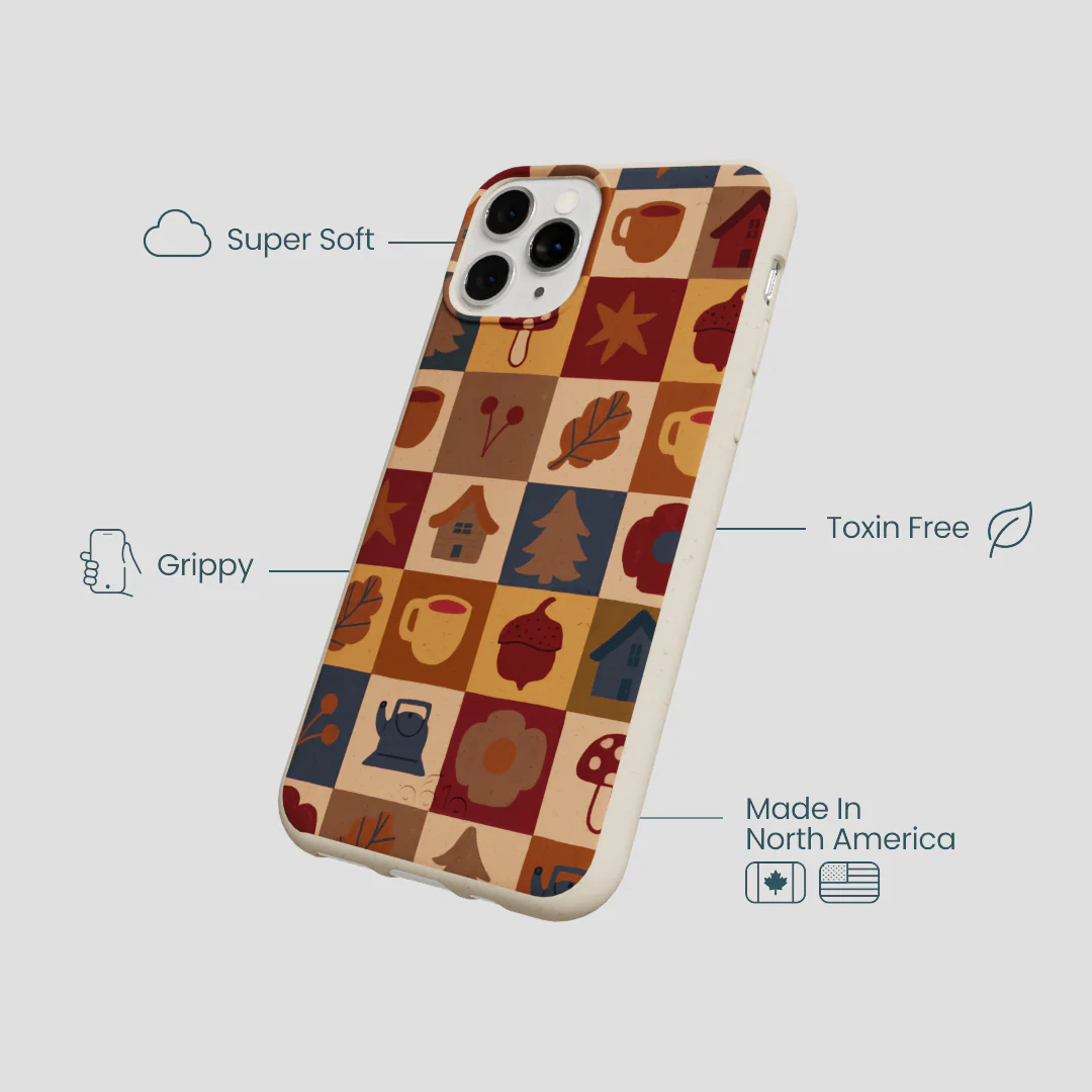 London Fog Rustic Grid iPhone 11 Pro Case - Image 4