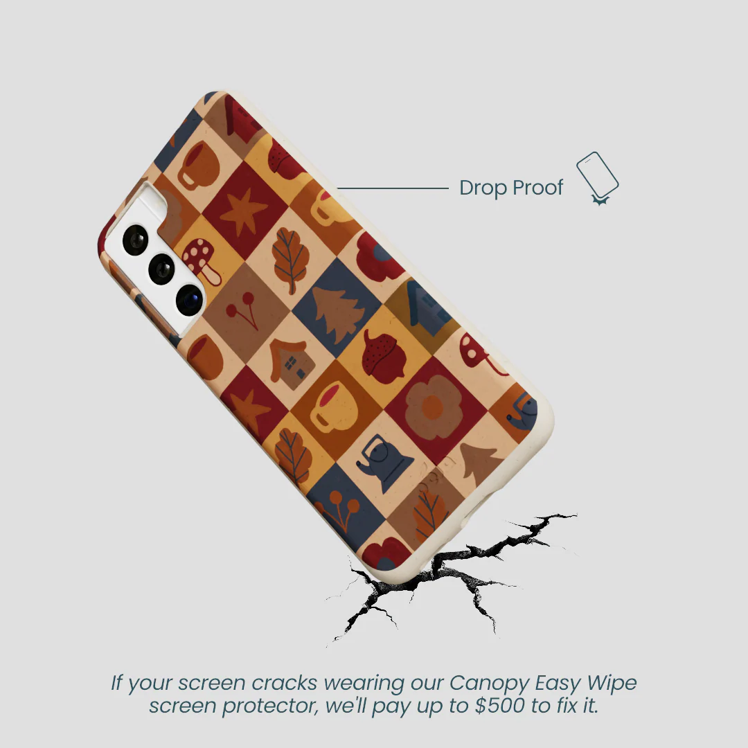 London Fog Rustic Grid Samsung Galaxy S22 Case - Image 5