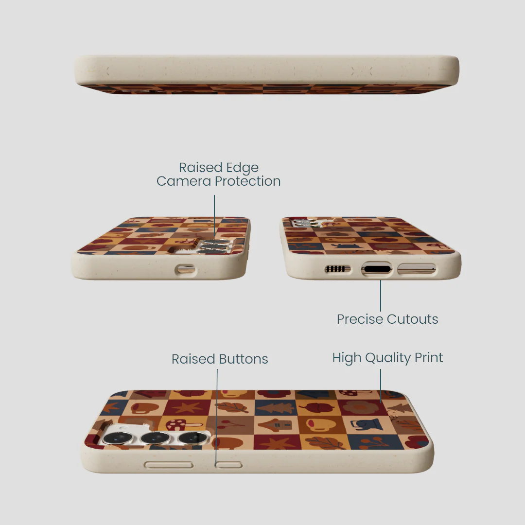 London Fog Rustic Grid Samsung Galaxy S23 Case - Image 3