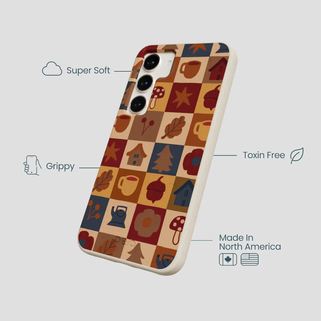 London Fog Rustic Grid Samsung Galaxy S23 Case - Image 4