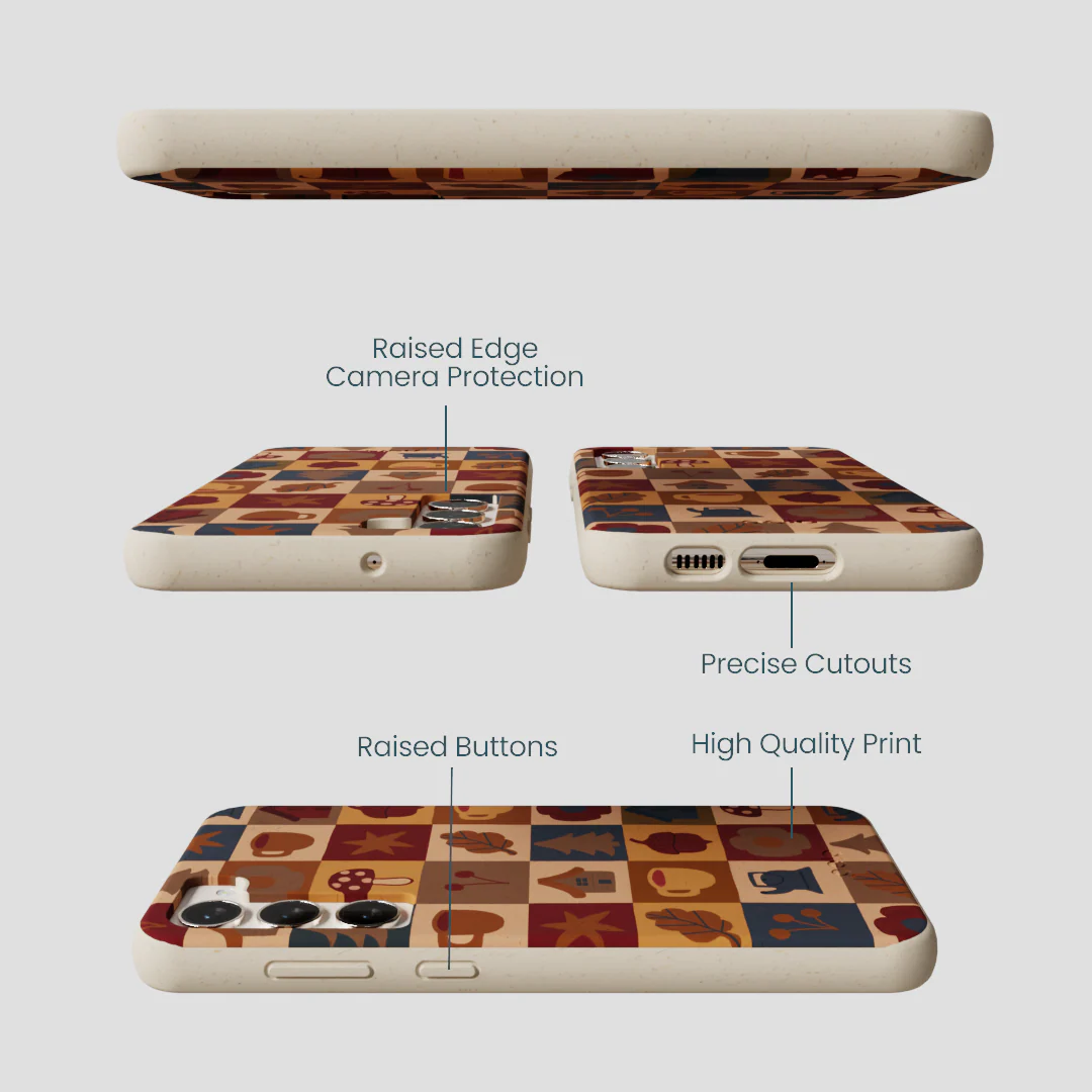 London Fog Rustic Grid Samsung Galaxy S23+(Plus) Case - Image 3