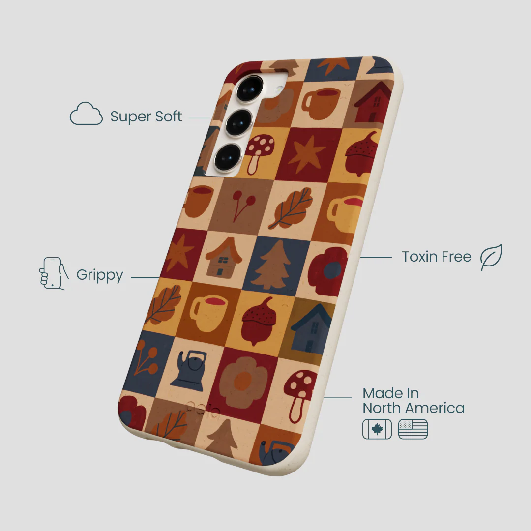 London Fog Rustic Grid Samsung Galaxy S23+(Plus) Case - Image 4