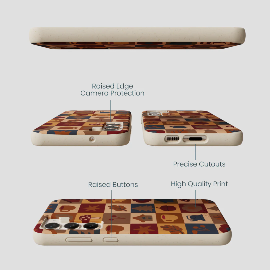 London Fog Rustic Grid Samsung Galaxy S24+(Plus) Case - Image 3