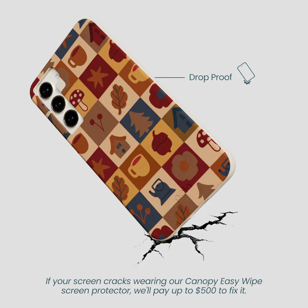 London Fog Rustic Grid Samsung Galaxy S24+(Plus) Case - Image 5