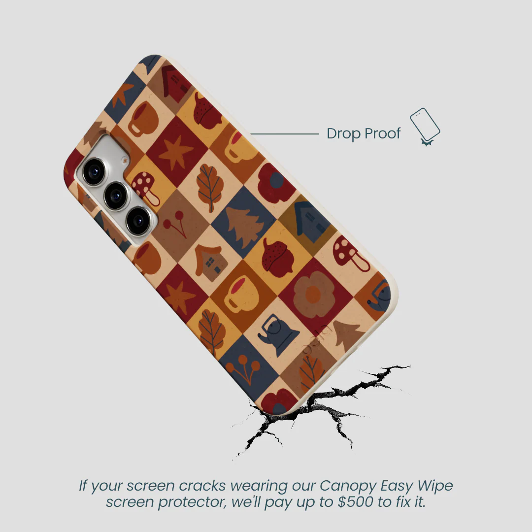 London Fog Rustic Grid Samsung Galaxy S25 Case - Image 5