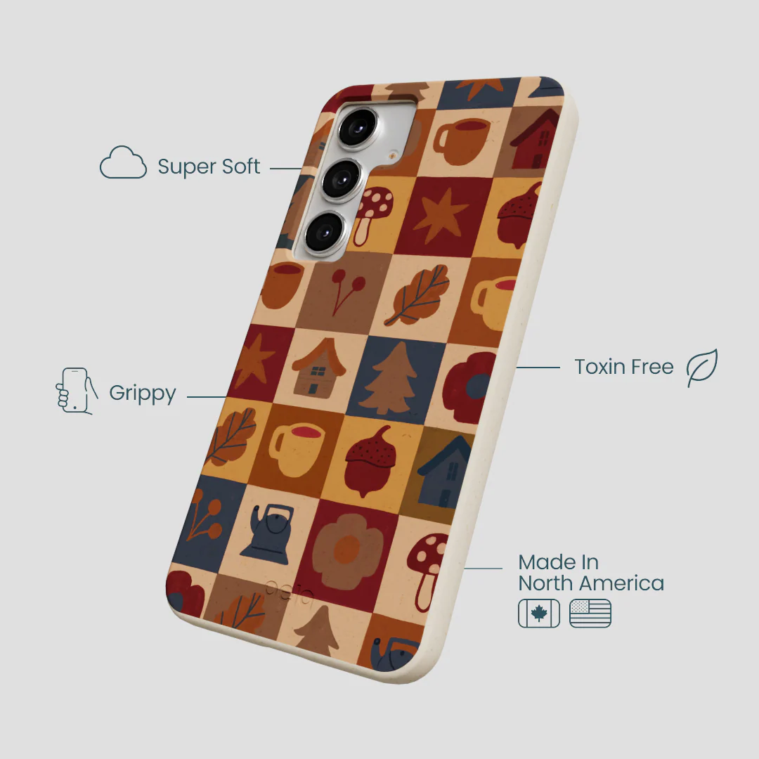 London Fog Rustic Grid Samsung Galaxy S25+(Plus) Case - Image 4