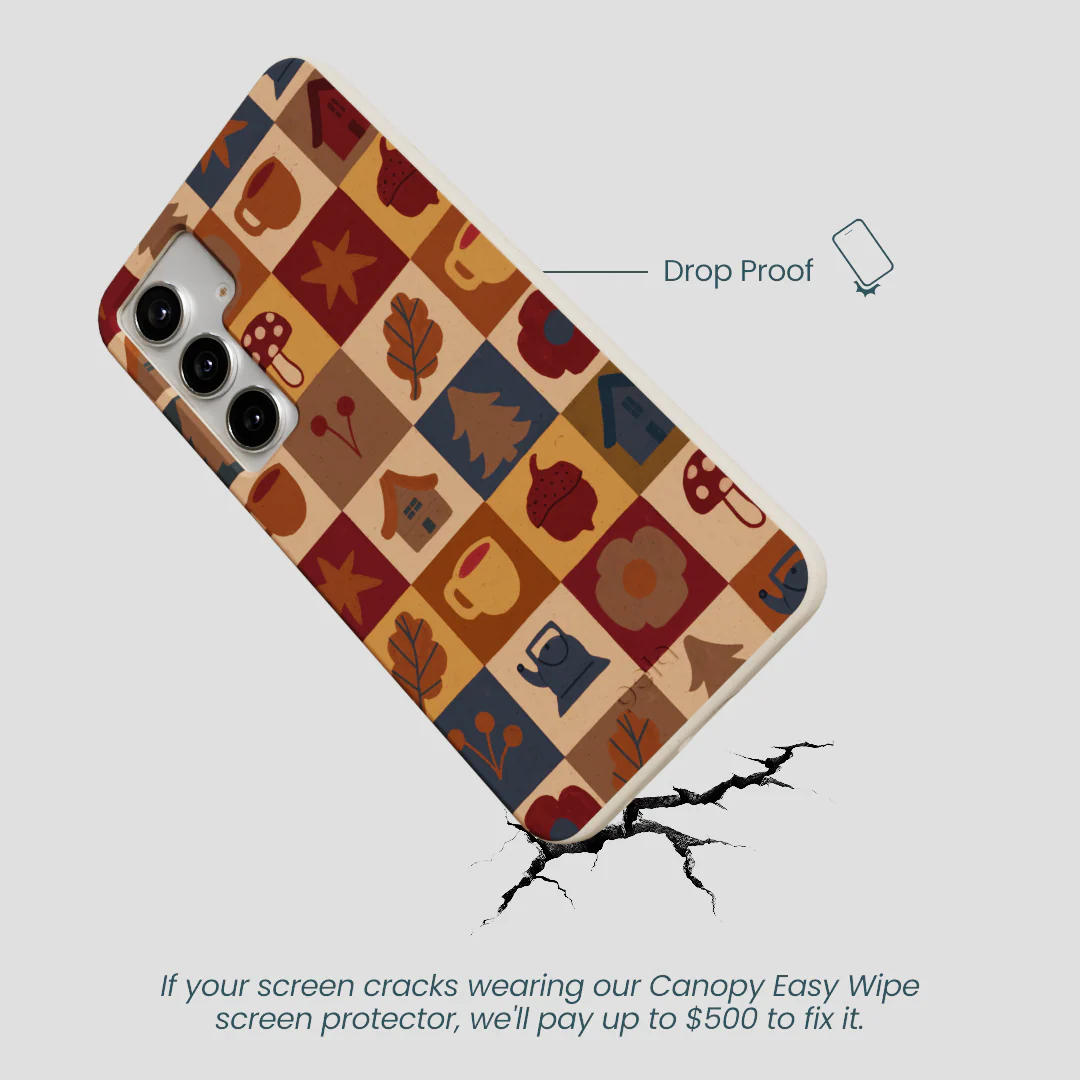 London Fog Rustic Grid Samsung Galaxy S25+(Plus) Case - Image 5