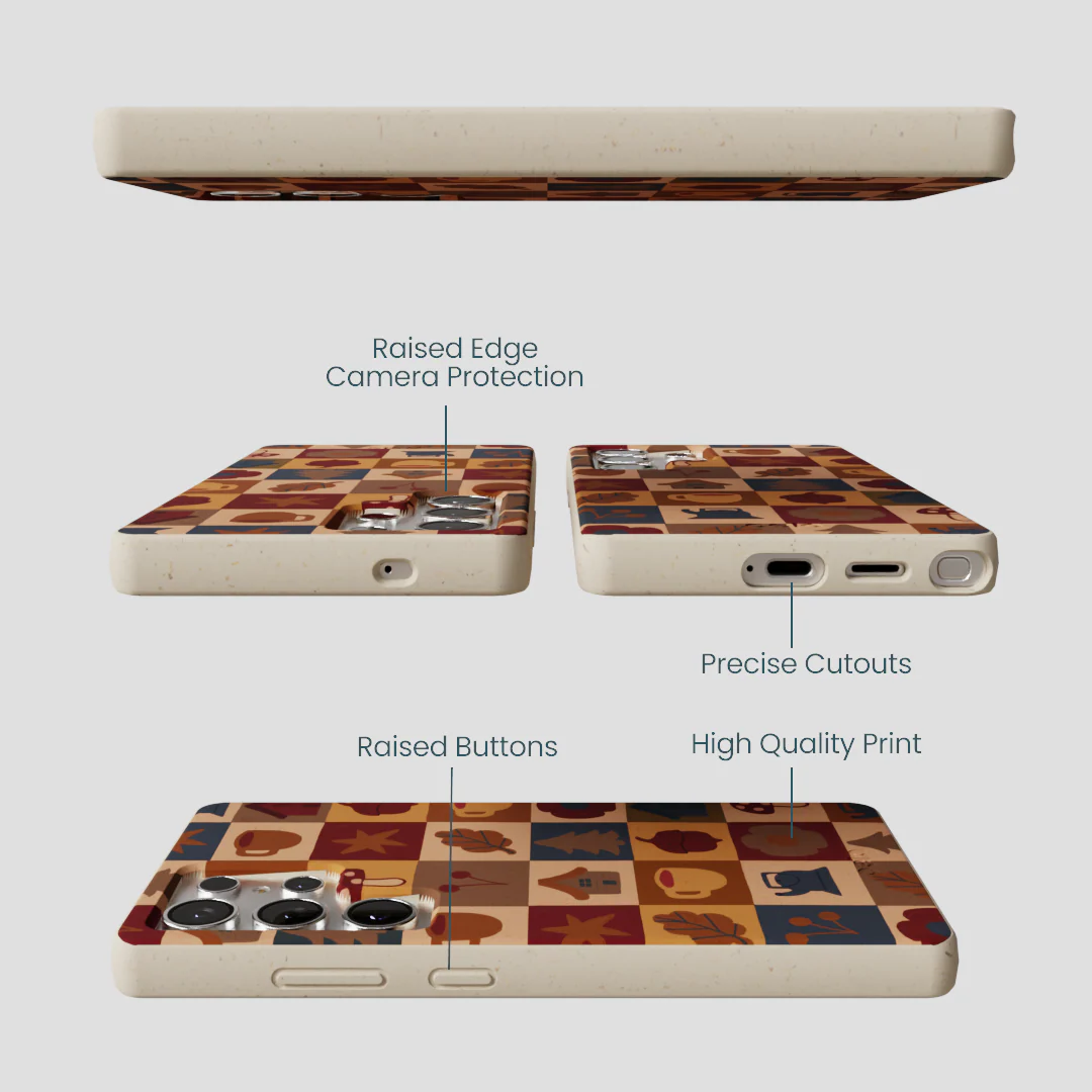London Fog Rustic Grid Samsung Galaxy S25 Ultra Case - Image 3