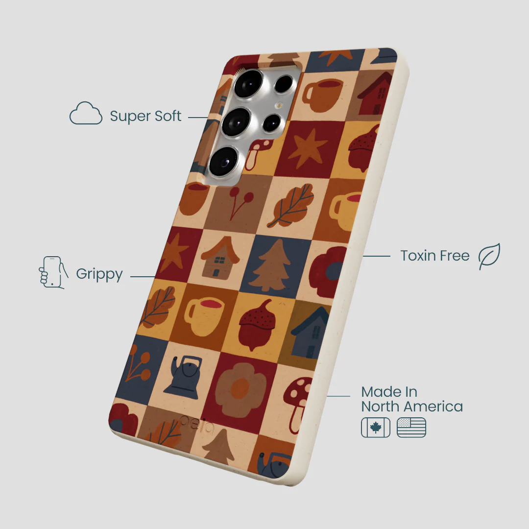 London Fog Rustic Grid Samsung Galaxy S25 Ultra Case - Image 4