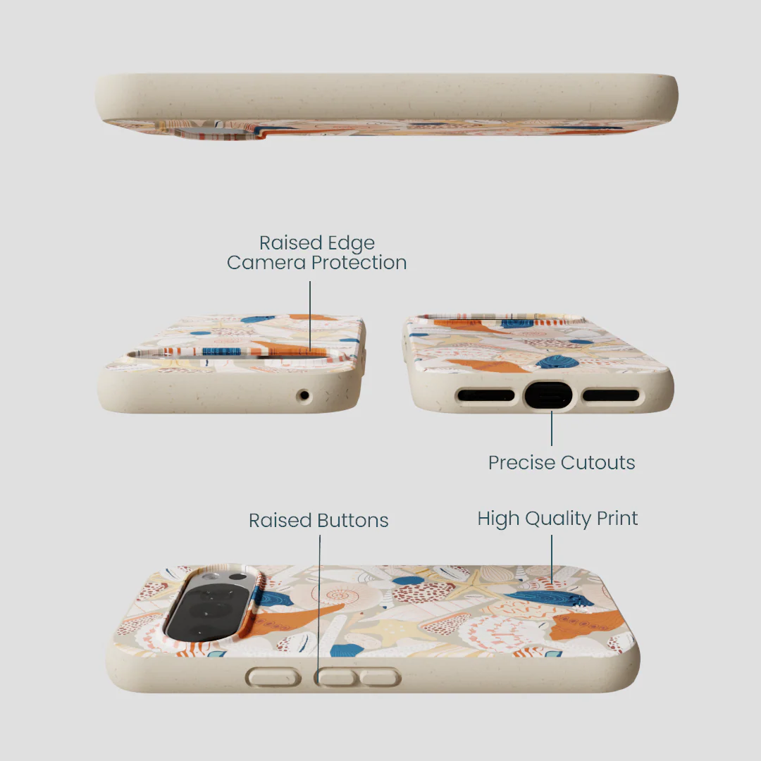 London Fog Sandy Shells Google Pixel 10/10 Pro Case - Image 3