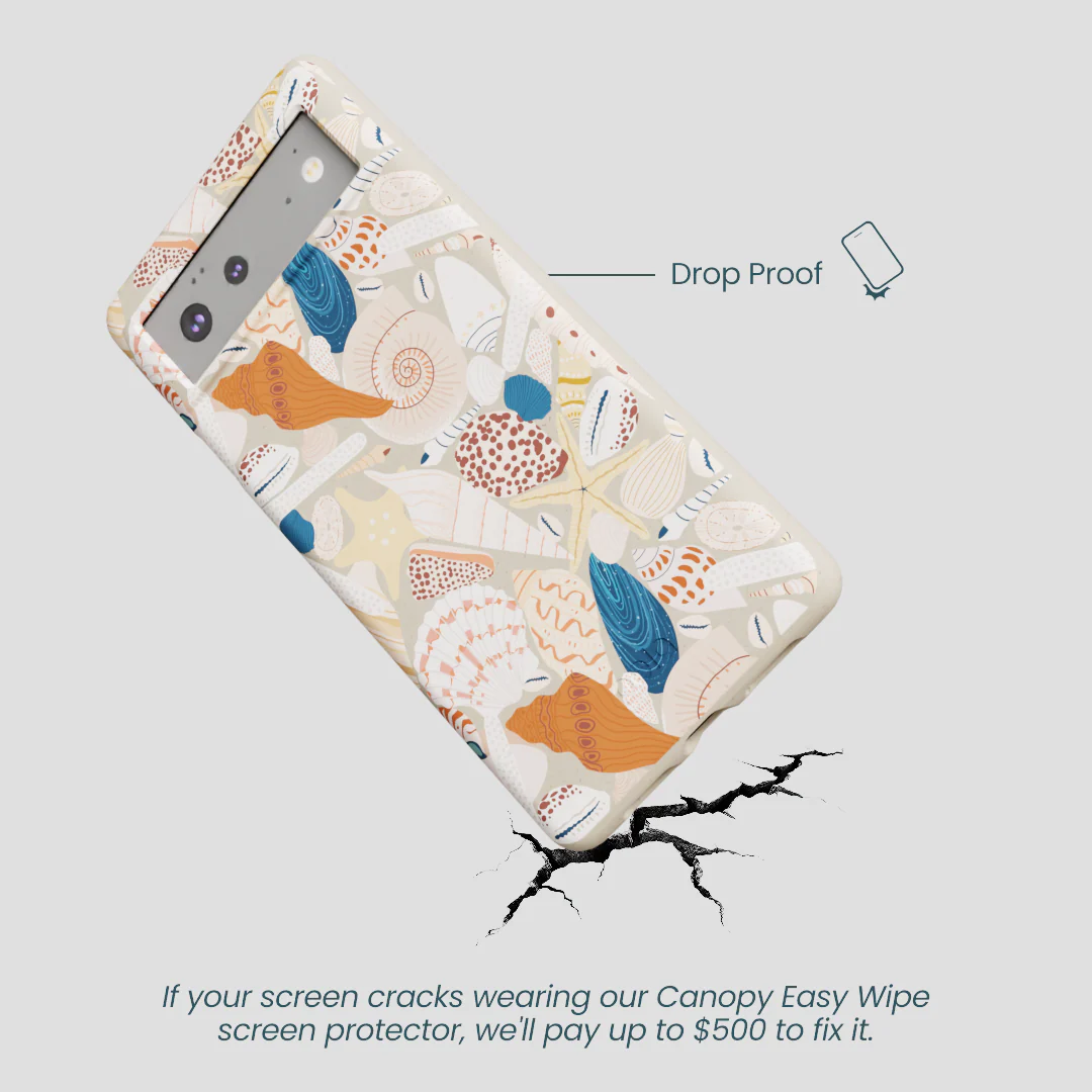 London Fog Sandy Shells Google Pixel 6 Case - Image 5