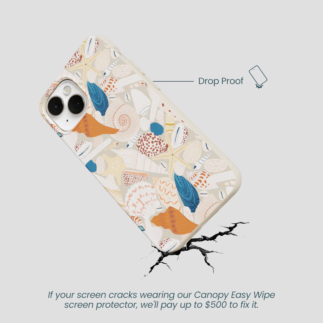 London Fog Sandy Shells iPhone 13 Case - Image 5