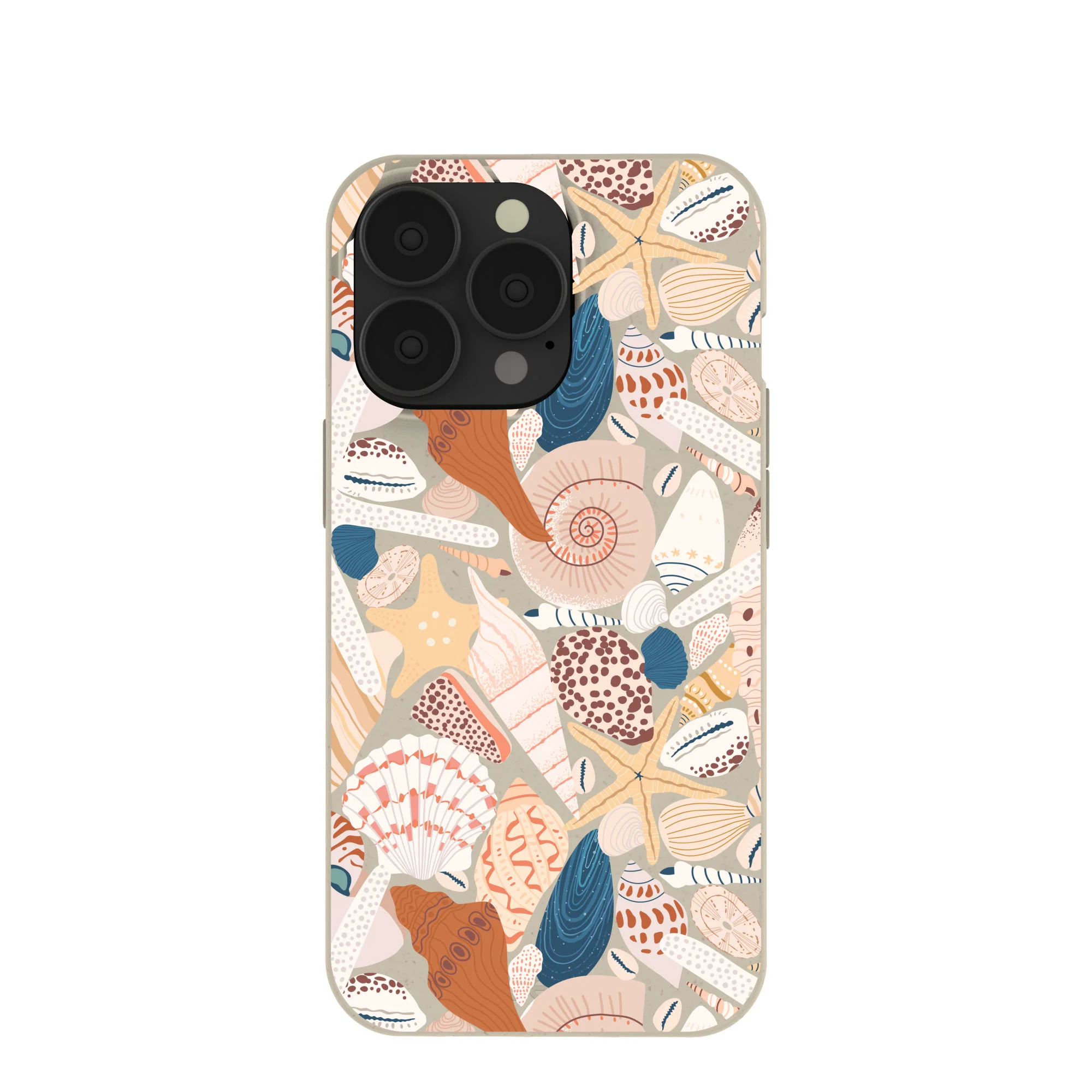 London Fog Sandy Shells iPhone 13 Pro Case