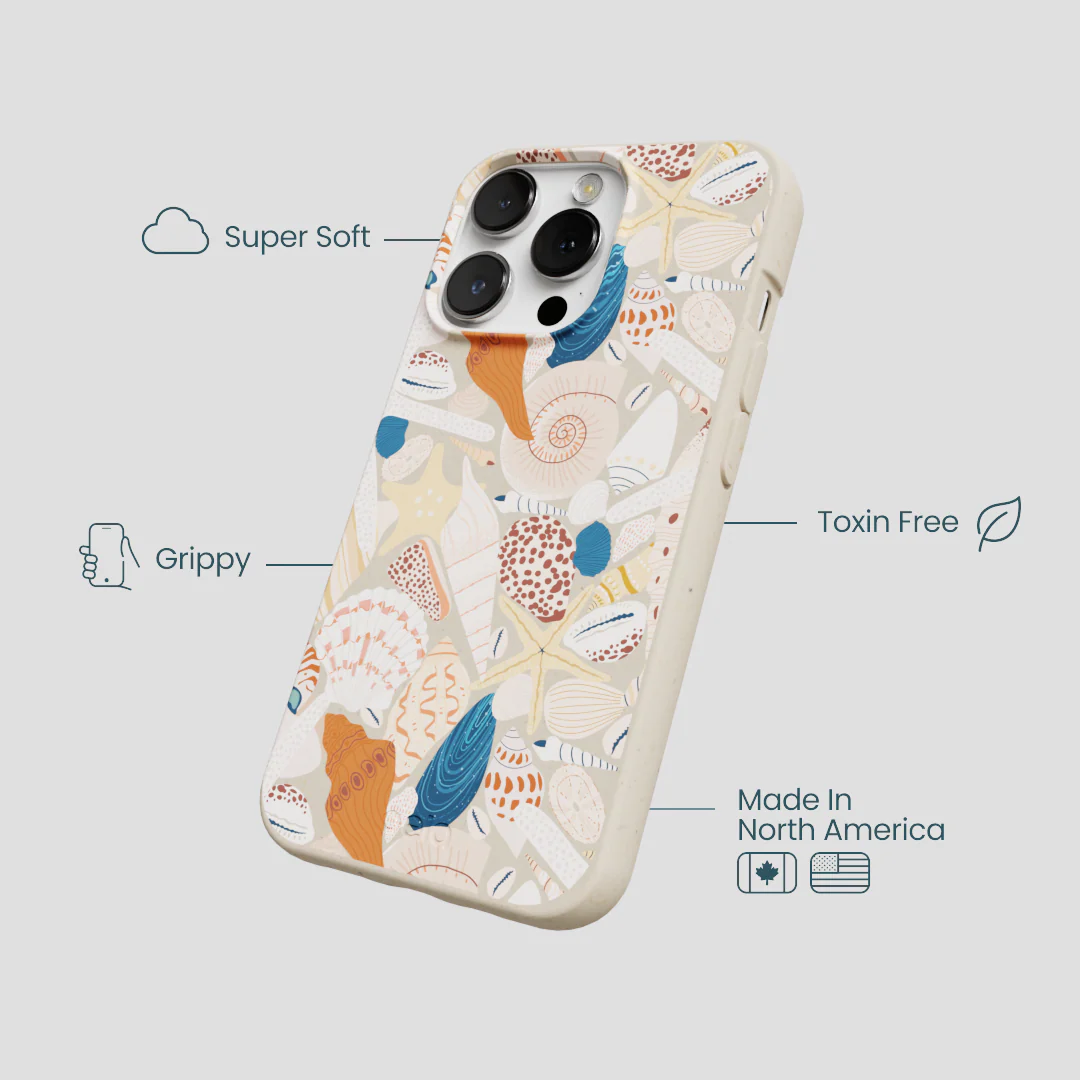 London Fog Sandy Shells iPhone 13 Pro Case - Image 4