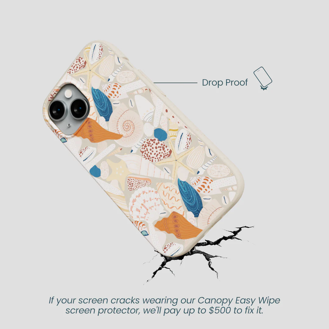 London Fog Sandy Shells iPhone 15 Case - Image 5