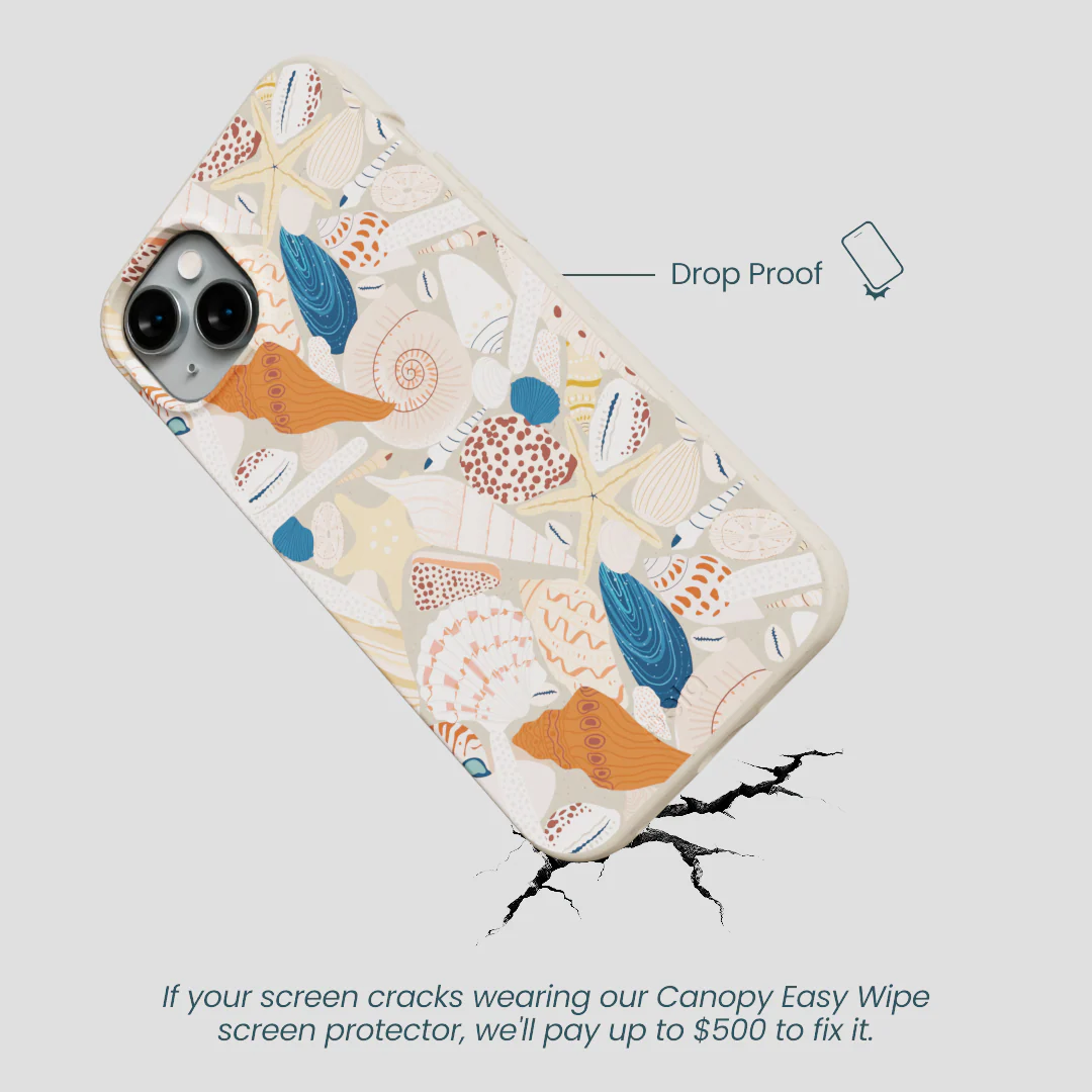 London Fog Sandy Shells iPhone 15 Plus Case - Image 5