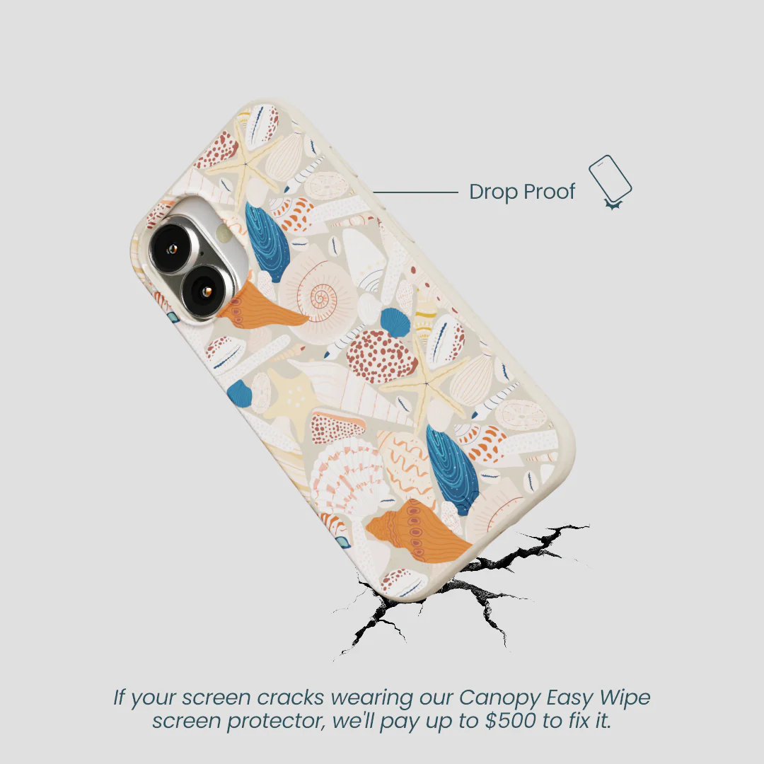 London Fog Sandy Shells iPhone 16 Case - Image 5