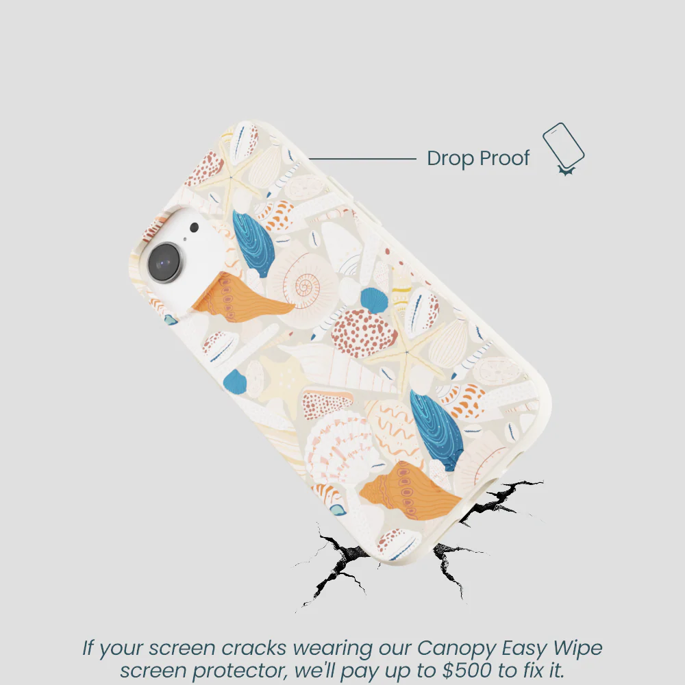London Fog Sandy Shells iPhone 16e/17e Case - Image 5