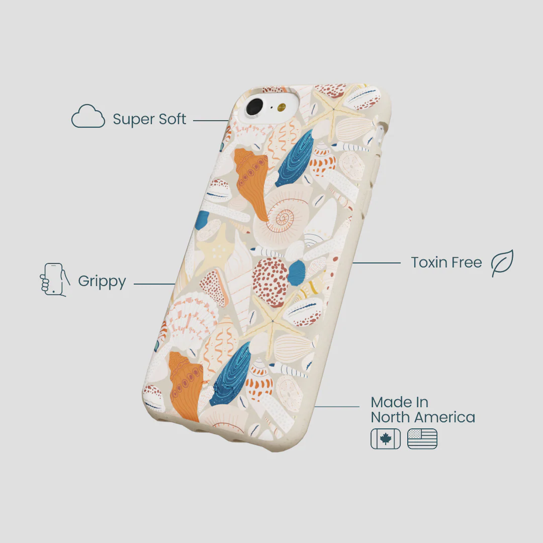 London Fog Sandy Shells iPhone 6/6s/7/8/SE Case - Image 4