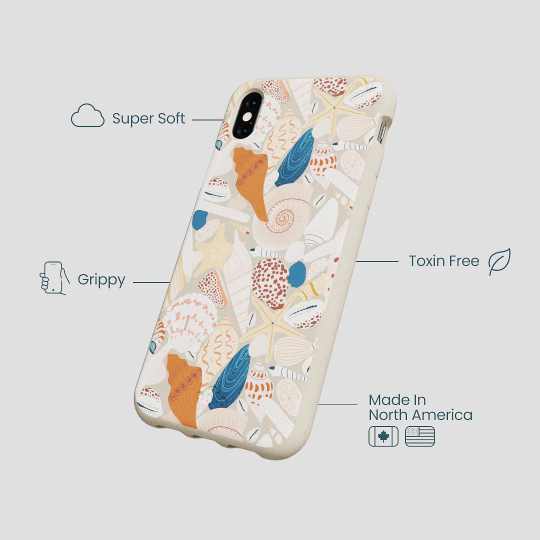 London Fog Sandy Shells iPhone XR Case - Image 4