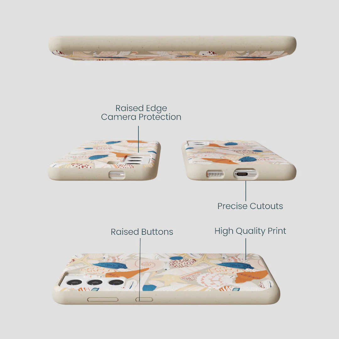 London Fog Sandy Shells Samsung Galaxy S22 Case - Image 3