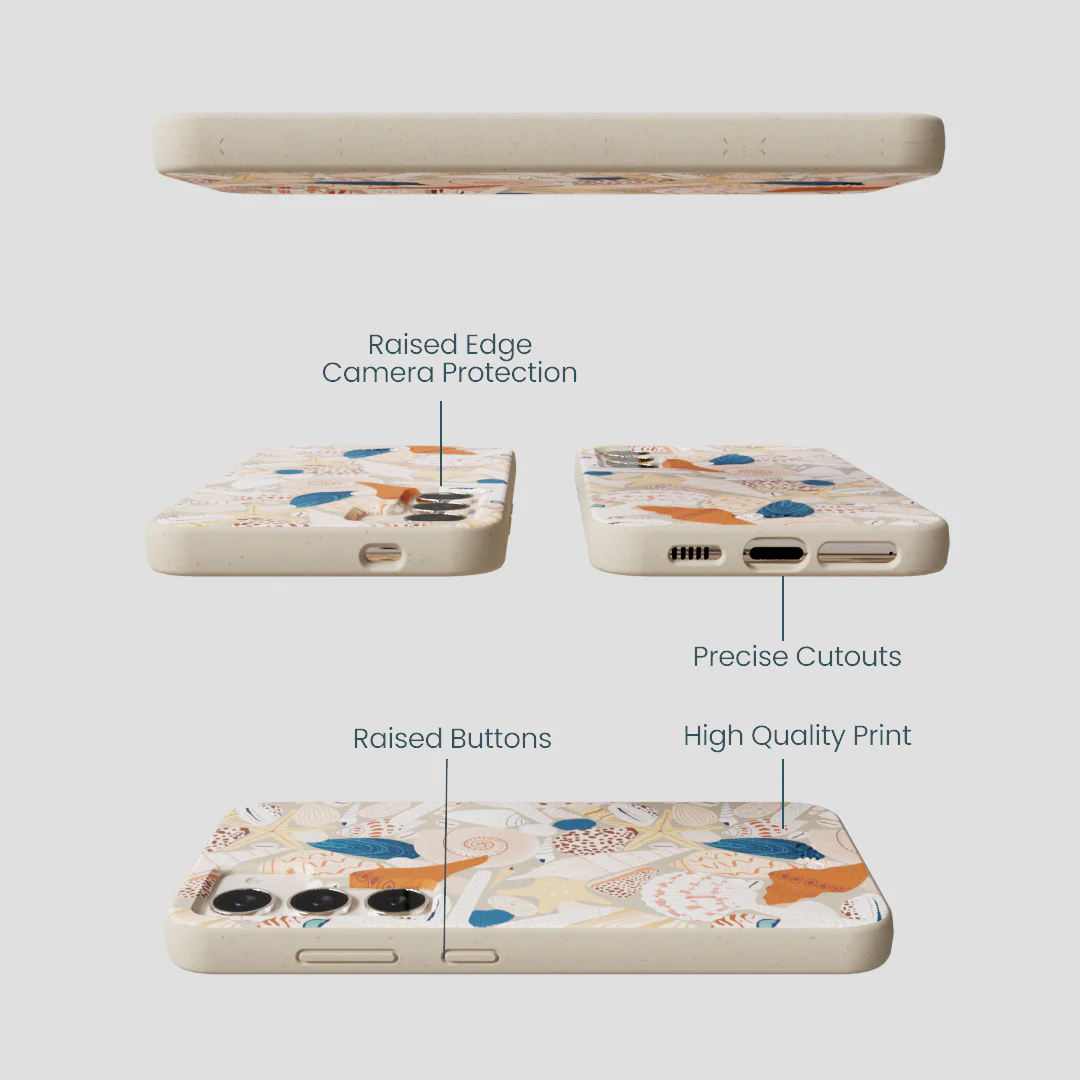 London Fog Sandy Shells Samsung Galaxy S24 Case - Image 3