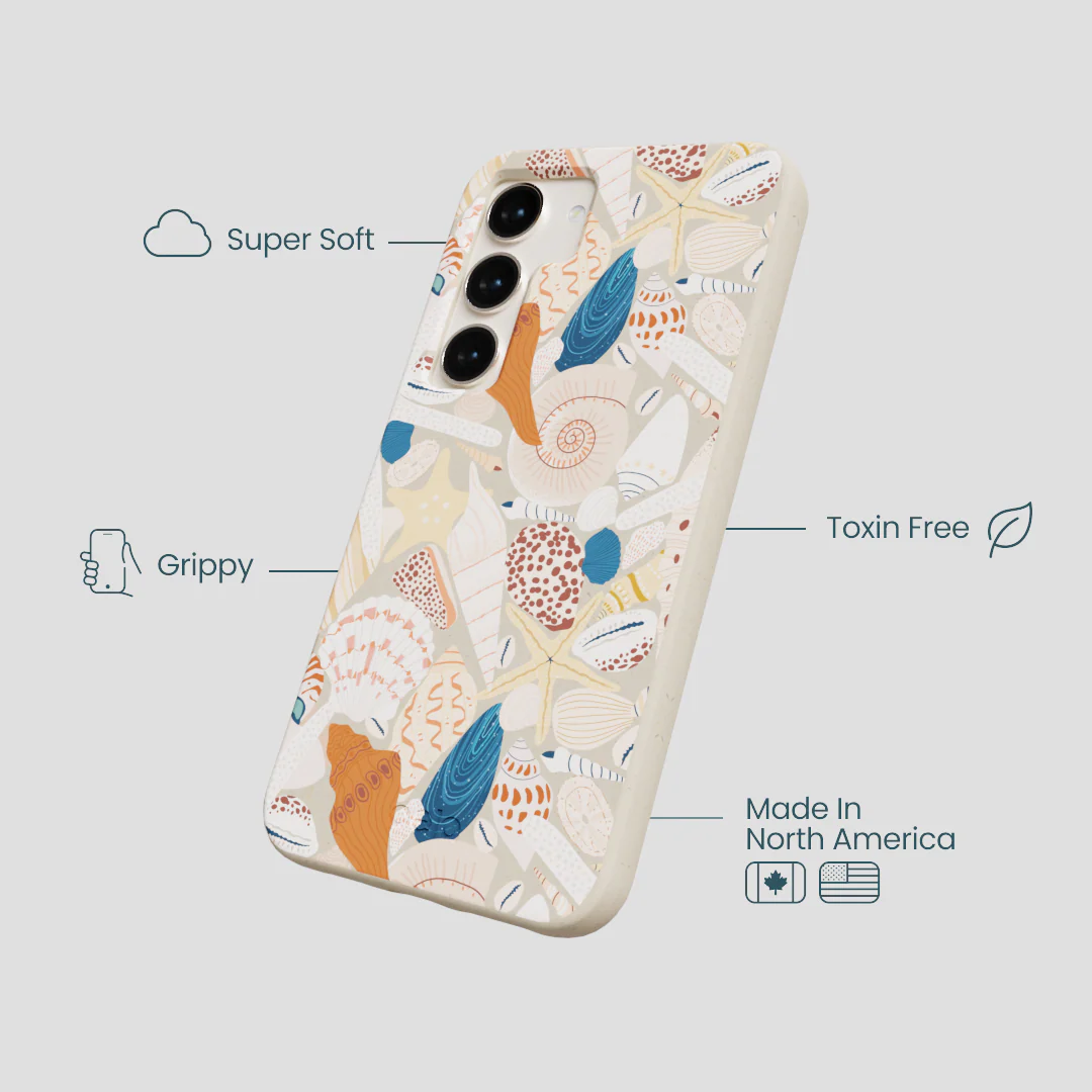 London Fog Sandy Shells Samsung Galaxy S24 Case - Image 4