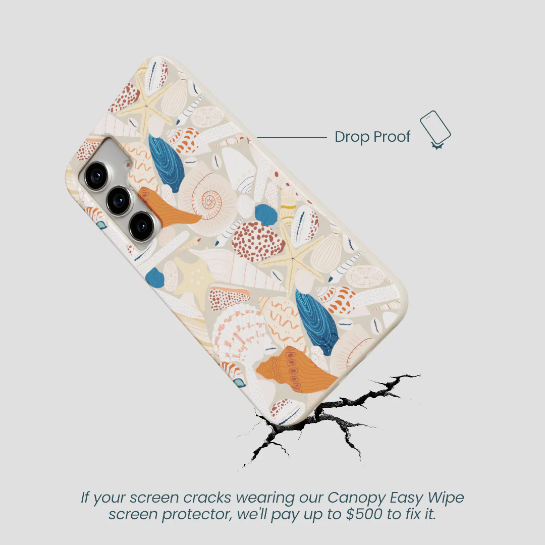 London Fog Sandy Shells Samsung Galaxy S25 Case - Image 5