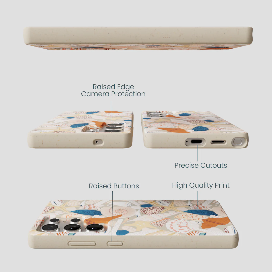 London Fog Sandy Shells Samsung Galaxy S25 Ultra Case - Image 3