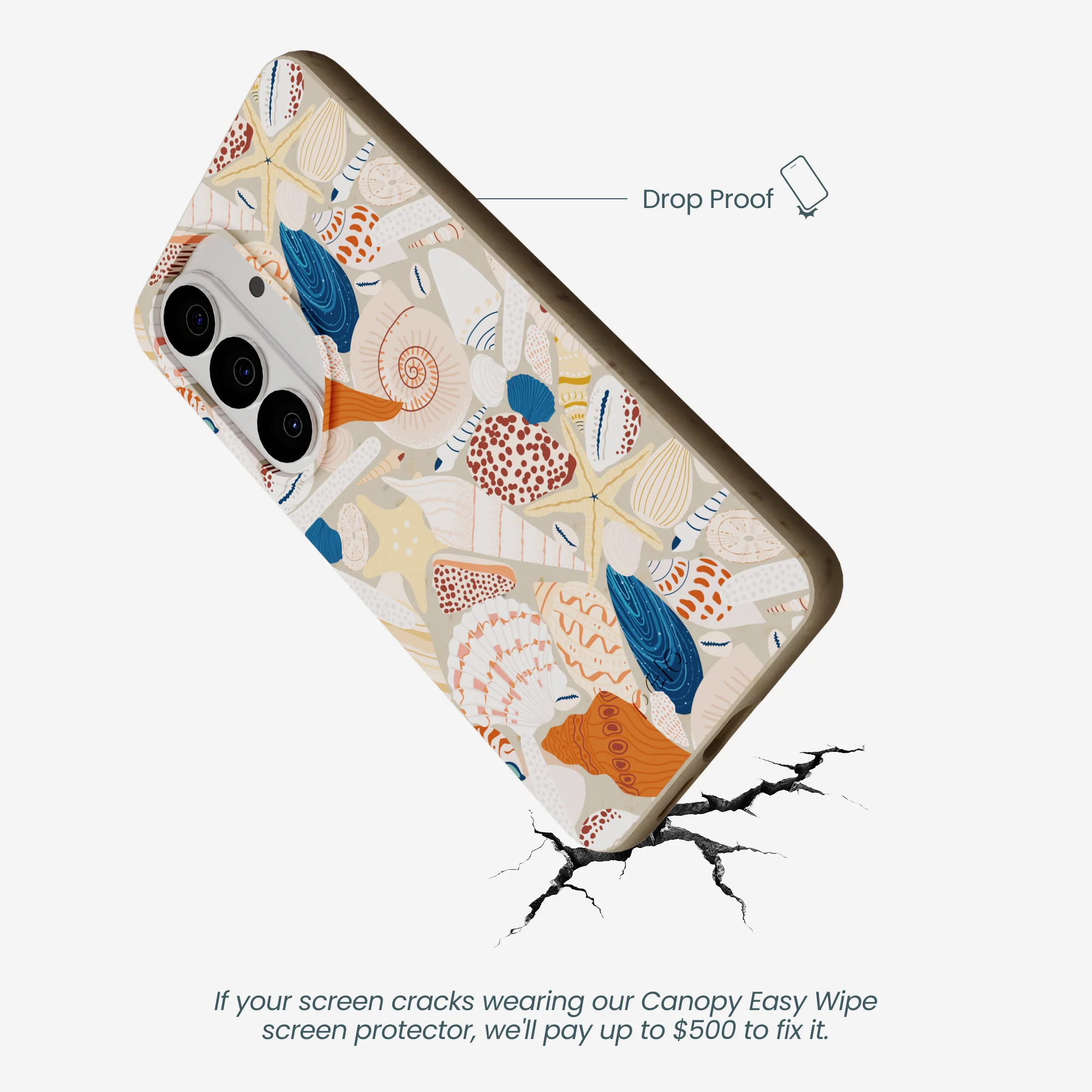 London Fog Sandy Shells Samsung Galaxy S26 Case - Image 5